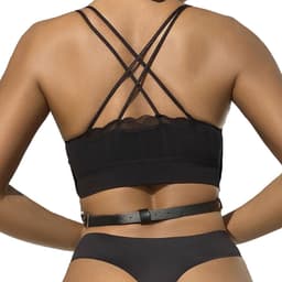 Subblime - Chest Harnas Leather Chains Black One Size — thumbnail 2