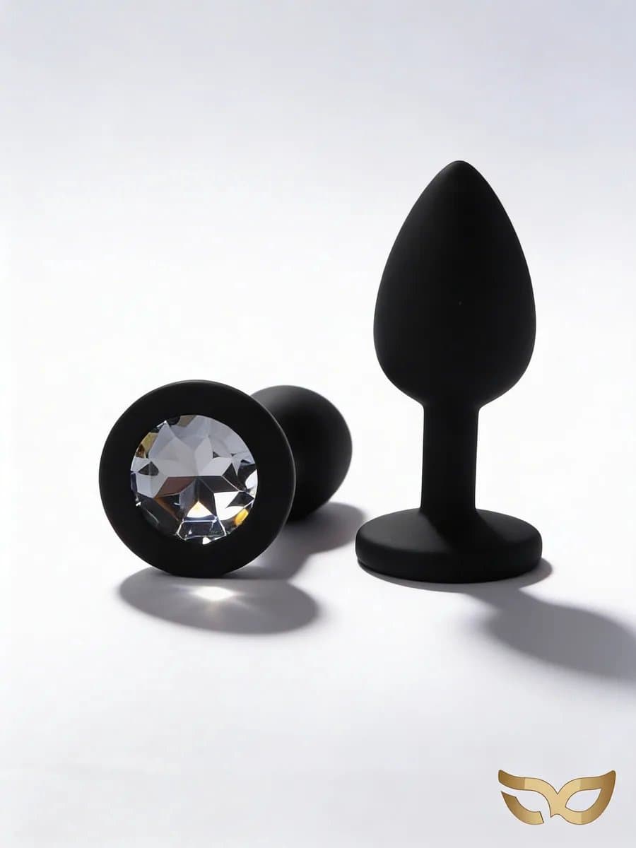 MySecretNL Siliconen Buttplug - Buttplug - Zwart — afbeelding 1