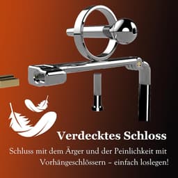Metalen Kuisheidskooi Voor Mannen Met Penisplug Roestvrijstalen Peniskooi Met Dilatatoren Voor Mannen Roestvrijstalen Holle Testikelpers CBT-balmarteling BDSM-speeltje, Extreem Voor Mannen — thumbnail 3