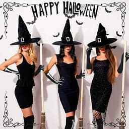 Handschoenen met lange mouwen, zwart, skelet lange handschoenen, Halloween--kostuumaccessoires, doodshandschoenen, skelethandschoenen, armwarts, Halloween, schedel, geest, lange — thumbnail 5