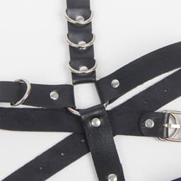 Subblime - Garter Harnas With Rings One Size — thumbnail 5