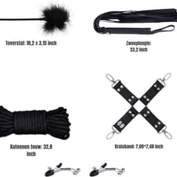 Levo® Sex Schommel - Sex Stoel - Bondage - Zwart - 24cm x 18cm x 7cm — thumbnail 5