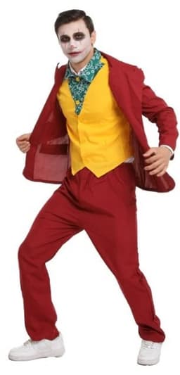 Kostuum The joker L/XL - halloween - outfit - joker pak — thumbnail 1