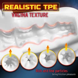 Automatische Masturbator voor Mannen - Zuigfunctie, Vibratie & Verwarming - 4 Zuigstanden & 10 Vibratiestanden - Pocket Pussy - Handsfree Penis Stroker - Verwarmde Masturbator — thumbnail 5