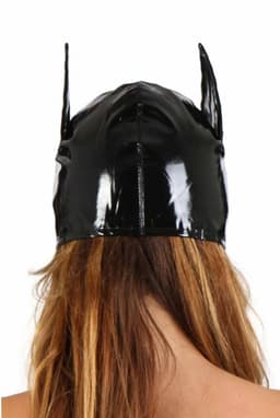 Catwoman masker, zwart, Vinyl O.S. — thumbnail 2