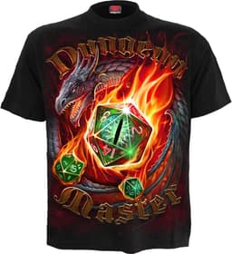 Dungeon Master T-Shirt Zwart Katoen voor RPG Fans — thumbnail 1