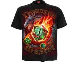 Dungeon Master T-Shirt Zwart Katoen voor RPG Fans