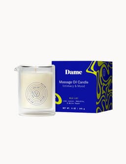 Dame Products – Massage Oil Candle – Wild Lust Lime — thumbnail 5