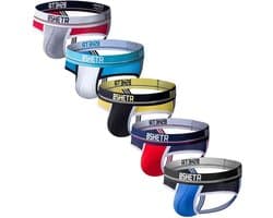 5-Pack Heren Jockstraps Sportondergoed - Ultra Zacht Athletic Supporter