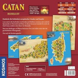 Catan Scenario Reislust - Ontdek Europa met Dubbelzijdige Speelplannen — thumbnail 6