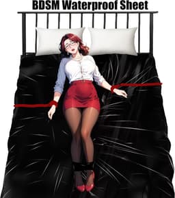 Oneay BDSM-seksslakens – Waterdicht en Herbruikbaar – Kinky Accessoire voor Koppels – 2 x 2,1 m – Voor Intieme Avonturen en Seksspelletjes — thumbnail 2