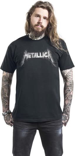 Metallica 4 Faces T-shirt zwart - Band merch voor muziekliefhebbers — thumbnail 3