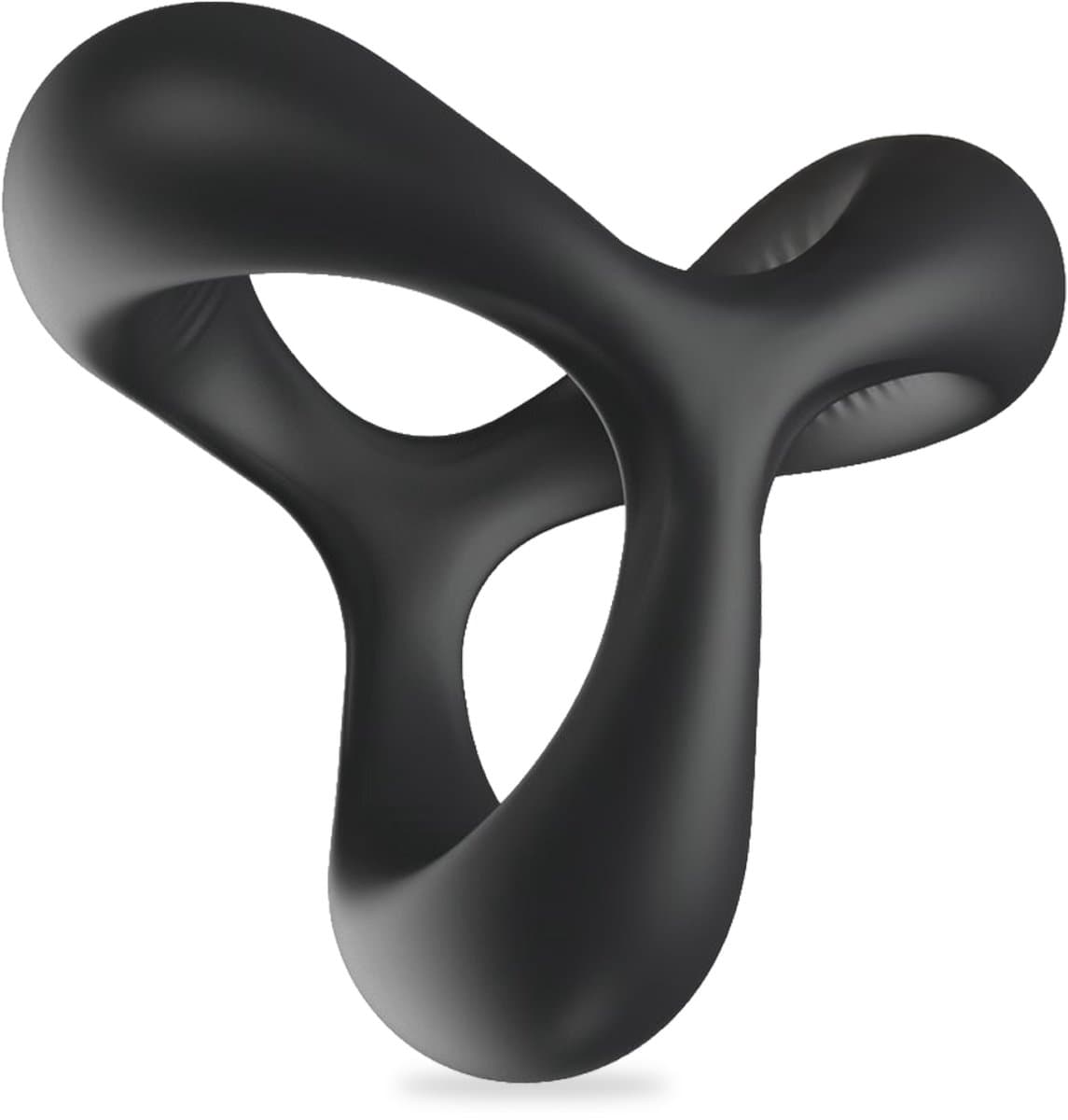 Jespro Cockring en ballsplitter - Siliconen - BPA vrij - Sex Toys voor Mannen - Penisring - Koppels - BDSM - Penis Sleeve - Ballstretcher en Cockringen — afbeelding 1