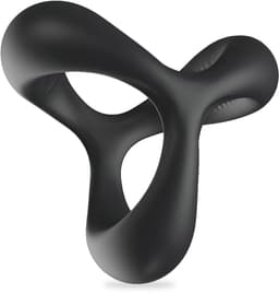 Jespro Cockring en ballsplitter - Siliconen - BPA vrij - Sex Toys voor Mannen - Penisring - Koppels - BDSM - Penis Sleeve - Ballstretcher en Cockringen — thumbnail 1