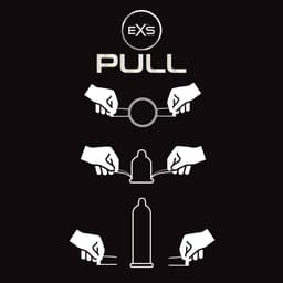 EXS Pull On Unique - 6 latexvrije condooms met pull-on strip — thumbnail 9