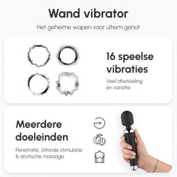 Intimate Desires® - Pleasure Box - Clitoris Stimulator - Magic Wand Vibrator - Verwarmde Vibrator - 3 in 1 set - Oplaadbaar - Sex toys voor Vrouwen - Seksspeeltjes — thumbnail 5
