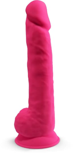 SILEXD - Realistische XXL Dildo - 38 x 7 cm - Roze — thumbnail 5