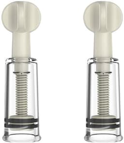 Tepel Stimulatie Set - 2 Tepelzuigers & 2 Verstelbare Tepelklemmen met Ketting - BDSM Sex Toys voor Vrouwen — thumbnail 3