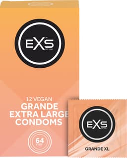EXS Grande Extra Large condooms (64mm) 12 stuks — thumbnail 1