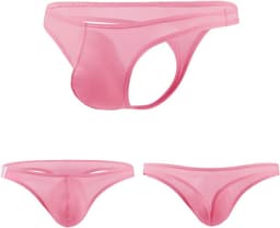 Heren String T-back Ondergoed Dunne IJszijde Lage Taille Slip — thumbnail 4
