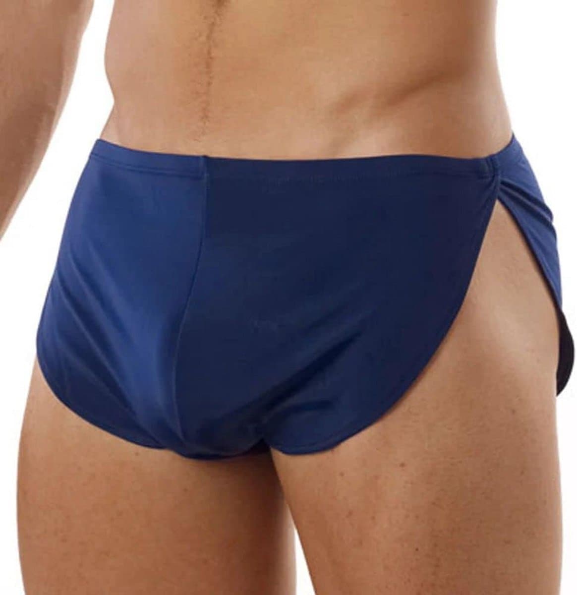 Comfortabele en Sexy Heren Split Shorts Loungebroek - Dunne Stretchy Stof — afbeelding 1