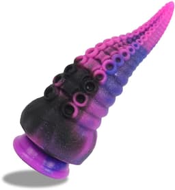 Ynkkvre - Monster Siliconen Dildo - Grote Anale Glow-in-the-Dark Tentakel Dildo - Realistische Tentakelvorm met Roze Droomwereld Glow-in-the-Dark Effect voor Intense Stimulatie - 1 Stuk - Voor Vrouwen in Transparant Roze Droomwereld Gloeiend Design — thumbnail 1