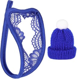 Transparante C-String voor Mannen - Sexy Net Ondergoed, G-string en Tanga Lingerie — thumbnail 1