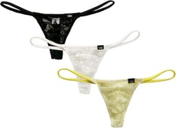 Heren String Slips Sexy Kant Transparant Ademend Ondergoed T-Rug Lage Taille — thumbnail 1