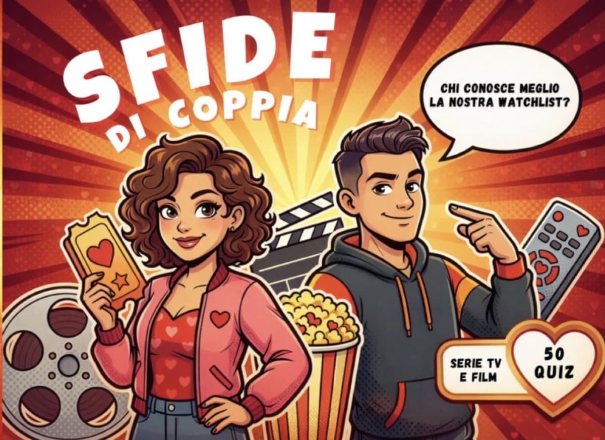 Quiz Spel voor Koppels over Films en Serie: 50 Vragen voor Ladies Night of Date Night — afbeelding 1
