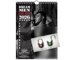 Erotische Mannen Kalender 2026 DIN A4 - Cadeauset met Kersthanger