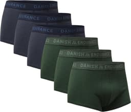 Heren Katoenen Boxershorts met Lage Taille en Elastische Band - 6 Stuks — thumbnail 3