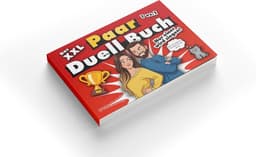XXL Duelboek Koppels - Spelletjes Partner - Samen Plezier - 144 Pagina's Vulling - 21 x 148 cm - rood — thumbnail 6