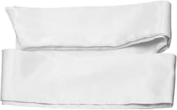 Satijnen Blinddoek - Oogmasker - Romantische Spellen - Zacht Polyester - 150 cm Lang - Wit — thumbnail 5