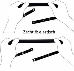 DOWO® - Chastity Cage Waist Strap - Kuisheids Riem - Belt voor Peniskooi - Zwart — thumbnail 6