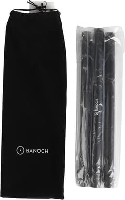 Banoch | Spreidstang Bondage | Zwarte Metalen Spreidstang met 3 D-Ringen | Verstelbaar 75–96 cm | Stevig & Lichtgewicht | BDSM — thumbnail 12