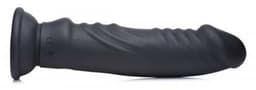XR Brands - Vibrating and E-Stim Silicone Dildo + Remote Control — thumbnail 11