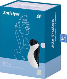 Satisfyer, vibrator, drukgolfvibrator, 'Orca', 11,5 cm, 2 apart regelbare motoren, waterdicht (IPX7), ergonomisch design — thumbnail 16