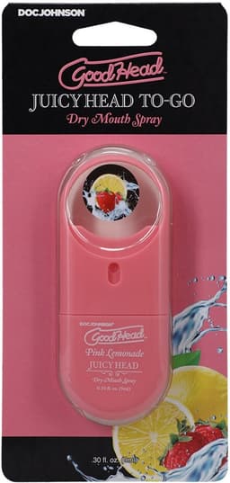 Doc Johnson - Juicy Head - Dry Mouth Spray To-Go - Lemonade - 0.3 fl oz / 9 ml — thumbnail 3