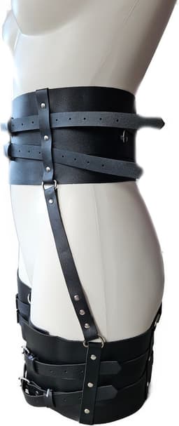 BamBella ® - Sex Harnas bondage Body voor man en vrouw - Riem - Verstelbaar — thumbnail 2