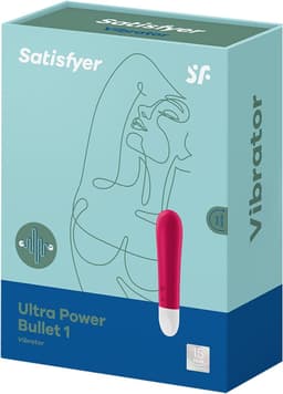 Satisfyer, minivibrator, 'Ultra Power Bullet 1', 10,5 cm, waterdicht, oplaadbaar, medische siliconen — thumbnail 2