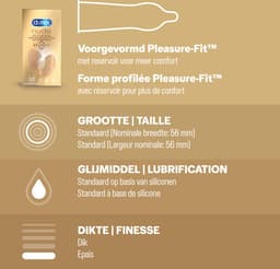 Durex - 30 stuks Condooms - Orgasm Intense 1x10 stuks - Performa 1x10 stuks - Nude No Latex 1x10 stuks - Voordeelverpakking — thumbnail 4