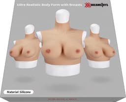 XX-DreamToys - Ultra Realistische Bodysuit - Male to Female - Vrouwentorso Met Borsten - Lichte Huidskleur M — thumbnail 2