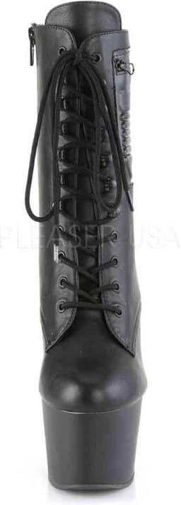 Pleaser Enkellaars -42 Shoes- ADORE-1020PK Zwart — thumbnail 2