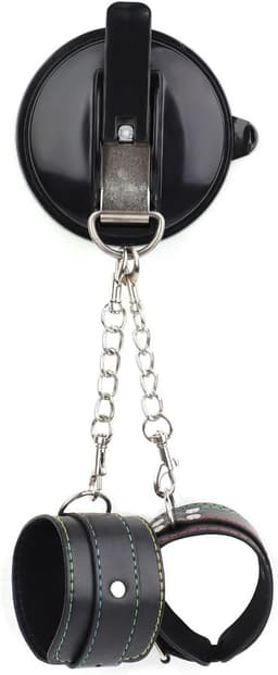 Handboeien met Zuignap voor BDSM en Koppels – Erotische Bondage Boeien met Sterke Zuignap – Verstelbare Fessels voor Spel, Training en Variatie voor Volwassenen — thumbnail 1