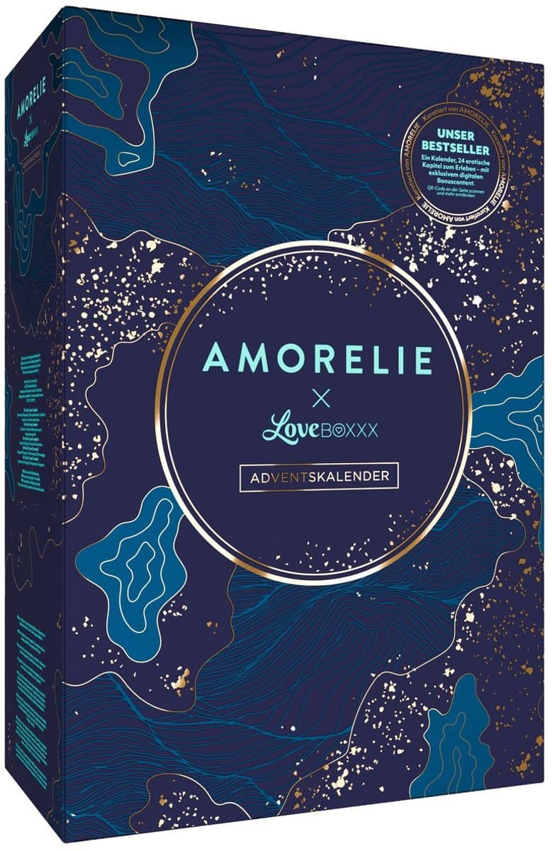 AMORELIE - Adventskalender 2026 - Premium Advent Calendar - Erotische Adventskalender - Musthave voor Koppels - Cadeau Man - Cadeau Vrouw - Giftset - Kerst - Kerstcadeau - T.W.V 800 — afbeelding 1
