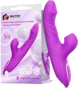 PREVION-Vibrator dildo voor vrouwen-Clitoral Stimulator vibrators-Sex Toys voor Vrouwen-Seksspeeltjes-5 zuigstanden-10 trilstanden-7 uitschuifstanden-appbediening — thumbnail 1