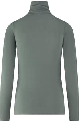 Pura Dames ondershirt lange mouwen met kasjmier kant elegant thermisch warm basislaag — thumbnail 3