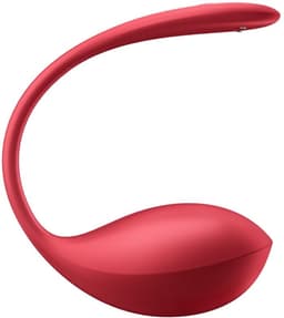 Satisfyer, vibrator, bluetooth slipvibrator, Shiny Petal, 11 cm, met app, waterdicht, flexibel snoer, draagbare vibrator, oplaadbaar — thumbnail 2