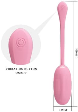 PRETTYLOVE Doreen Vibrating Egg With Electro Shock And App — thumbnail 3