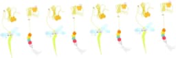 4 Sets Schattige Hangende Deurkozijn Katten Speelgoed Interactieve Binnenspeelgoed Voor Katten Om Te Springen Achtervolgen 2 Stuks * 4 — thumbnail 1